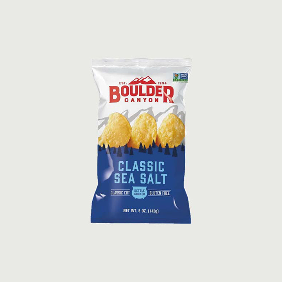 Boulder - Sea Salt chips 142G