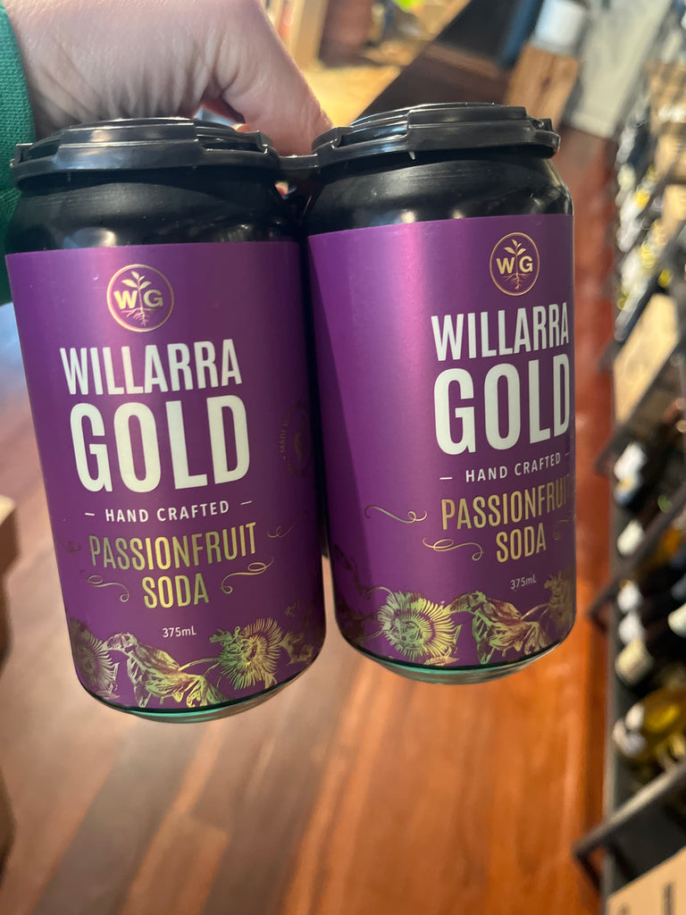 Willarra Gold - Passionfruit Soda 4pack