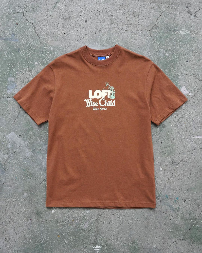 Lo-Fi x WCWS T-Shirt - Brown