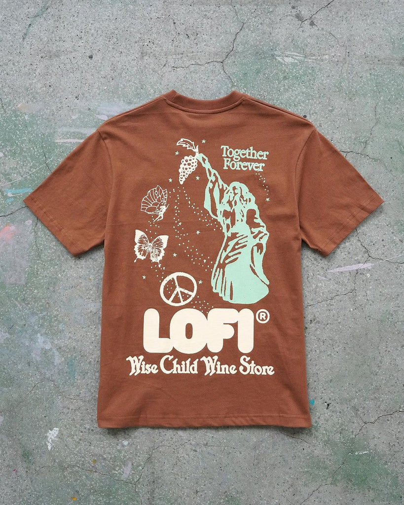 Lo-Fi x WCWS T-Shirt - Brown