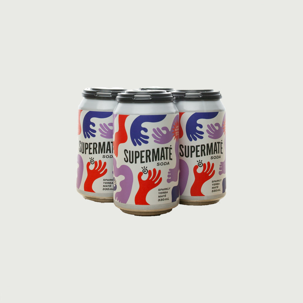 Supermaté - Sparkly Yerba Maté 4PK